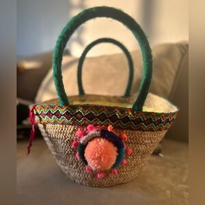 WICKER WOVEN HANDMADE BAG